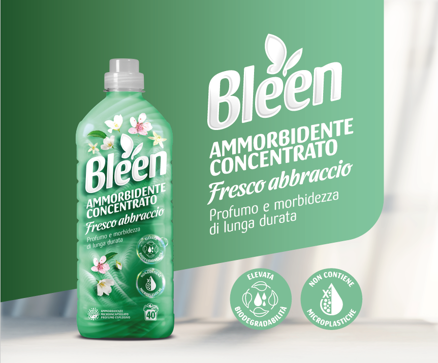 Bleen Ammorbidente Concentrato MicroincapsulatoFresco Abbraccio