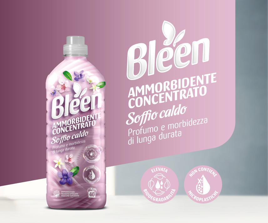 Bleen Ammorbidente Concentrato Microincapsulato Soffio Caldo