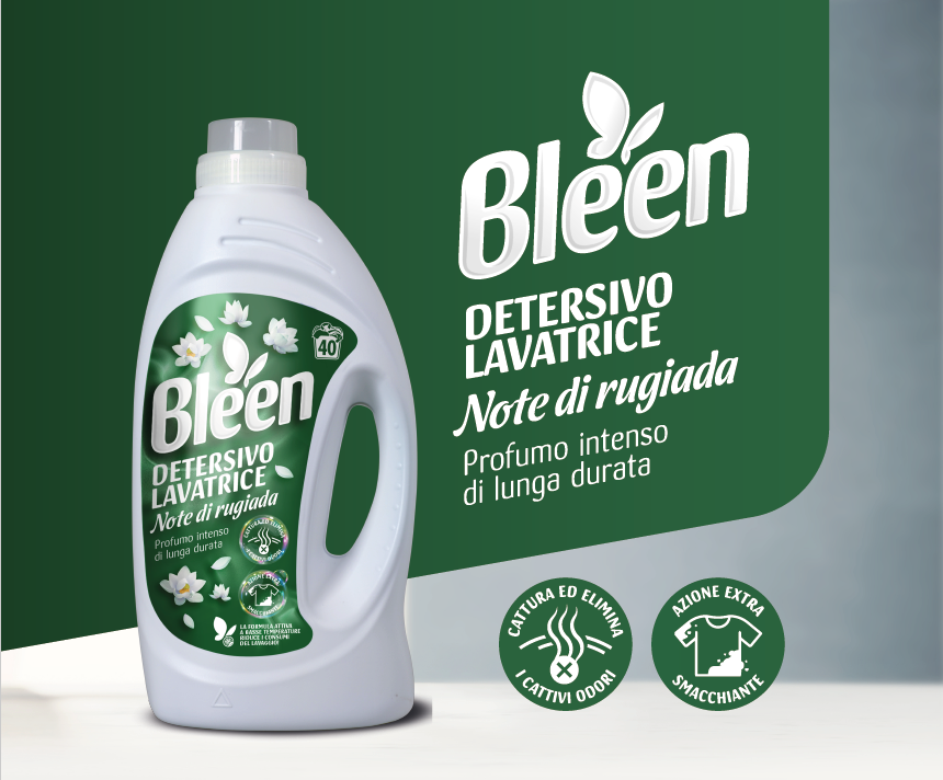 Bleen Detersivo lavatrice Note di Rugiada